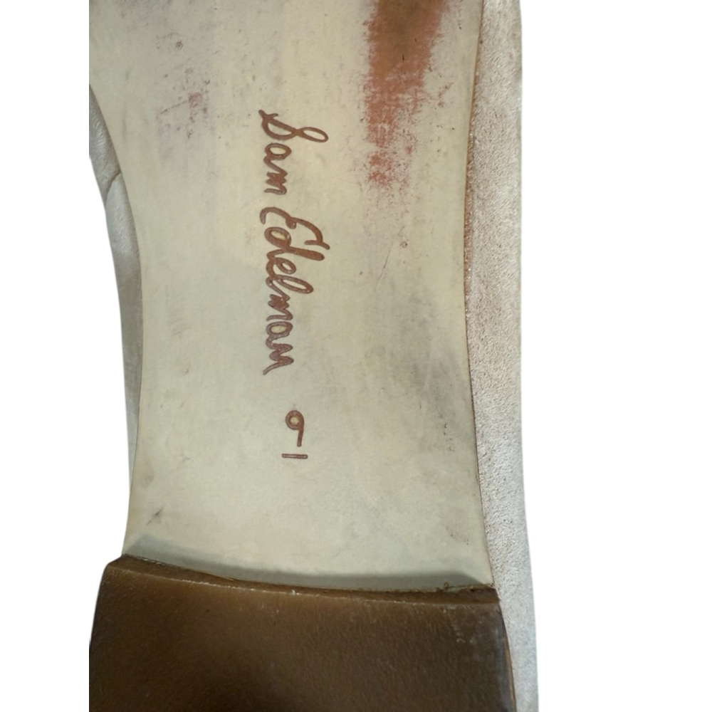 Sam Edelman Wanda Suede Pointed Flats 9 - Picture 5 of 8